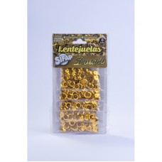 LENTEJUELAS X 3 G DORADO