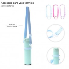 CORREA DESMONTABLE PARA VASO O BOTELLAS SKORA