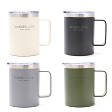 TAZA JARRO TERMICO DE ACERO INOXIDABLE WANDERLUST 40626 X 360 ML CON TAPA