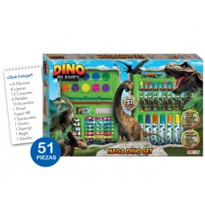 SET DE ARTE BOX DINO PLANET 51 PIEZAS KREKER
