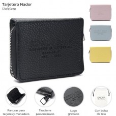 TARJETERO CON CIERRE SKORA NADOR