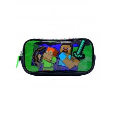 CARTUCHERA CON CIERRE NEOPRENE 3D MINECRAFT