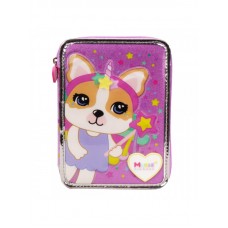 CARTUCHERA 1 PISO SIMONES MUSHI CON UTILES PVC LETRA B