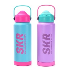 BOTELLA DE ACERO INOXIDABLE SKORA 41913 X 720 ML CON PICO DE SILICONA