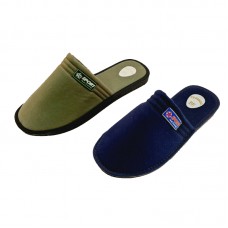PANTUFLA DE HOMBRE GABARDINA COMBINADA