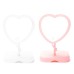 ESPEJO DE PIE CON LUZ LED USB CON BANDEJA PORTAOBJETOS CORAZON SKORA 44081