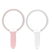 ESPEJO DE MANO CON LUZ DE LED RECARGABLE USB SKORA 44088