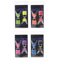 CANDADOS X 2 WANDERLUST CON 2 LLAVES C/U 44208