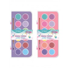ACUARELA PASTEL KEYROAD X 12 COLORES + PINCEL