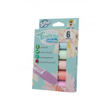 TEMPERA SOLIDA PASTEL X 6 SIFAP