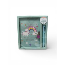 DIARIO INTIMO PERFUMADO CON BOLIGRAFO DE 6 COLORES