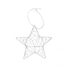 ESTRELLA NAVIDEÑA 5 CM ALAMBRE