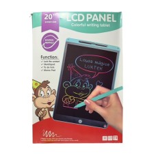 PIZARRA MAGICA LCD PANEL COLORES 20 PULG PARA DIBUJAR Y BORRAR