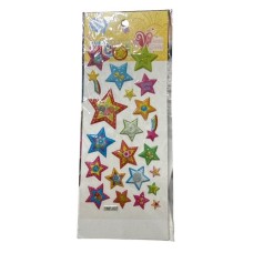 STICKERS CON RELIEVE CON GIBRE ESTRELLAS STICKERS CON RELIEVE CON GIBRE ESTRELLAS