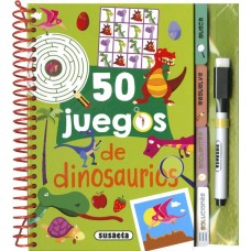 LIBRO 50 JUEGOS DE DINOSAURIOS LIBRO 50 JUEGOS DE DINOSAURIOS