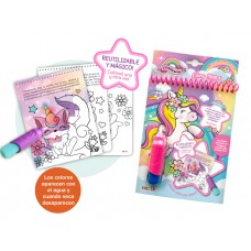 SET KREKER COLORES MAGICOS UNICORNIOS COLOREA CON AGUA