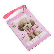 LIBRITO PARA PINTAR CHIMOLA POODLE ST110
