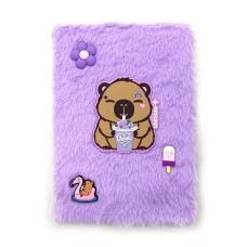 CUADERNO A5 DE PELUCHE CHIMOLA CAPYMOLA ST37