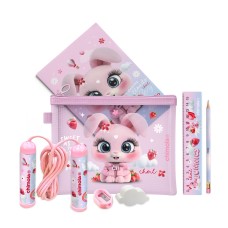SET ESCOLAR MESH CHIMOLA BUNNY ST46