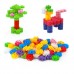 PLAKT - JUEGO DE ENCASTRE 84 PIEZAS PAKI TOYS