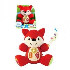 ANIMALITO DE PELUCHE CON LUZ Y SONIDO LITTLE ANIMAL PALS ZORRO