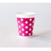 VASOS DESCARTABLES X 180 CC LUNARES X UNIDAD