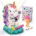 LAMPARA UNICORNIO DIY STYLE 4 EVER PARA DECORAR CON GEMAS STIKERS Y CABELLOS