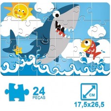 ROMPECABEZAS X 24 PIEZAS TIBURON ROMPECABEZAS X 24 PIEZAS TIBURON