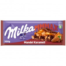 CHOCOLATE MILKA X 300 G MMMAX MANDEL KARAMELL ALMENDRAS
