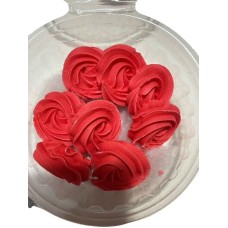 FLORES DE AZUCAR ROSETON 221 X 8 UNIDADES ROJAS FLORES DE AZUCAR ROSETON 221 X 8 UNIDADES ROJAS