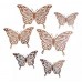 CAKE TOPPER MARIPOSAS ROSA GOLD  X 6