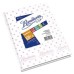 CUADERNO RAYADO T/D X 50 H FORRADO A LUNARES BLANCO CON LUNARES ROSA RIVADAVIA