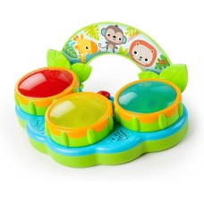 TAMBOR MUSICAL SAFARI BEATS BRIGHT STARTS LUZ Y SONIDOS TAMBOR MUSICAL SAFARI BEATS BRIGHT STARTS LUZ Y SONIDOS