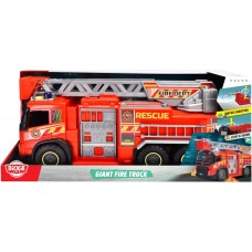 CAMION DE BOMBEROS GIGANTE LANZA AGUA CON LUZ Y SONIDO DICKIE TOYS