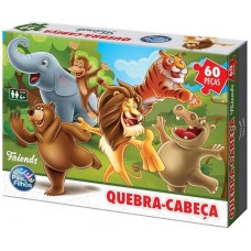 ROMPECABEZAS X 60 PIEZAS AMIGOS DE LA SELVA FRIENDS ROMPECABEZAS X 60 PIEZAS AMIGOS DE LA SELVA FRIENDS