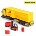 CAMION CONTENEDOR DHL HEAVY TRUCK CON AUTOELEVADOR CON LUZ Y SONIDO DICKIE TOYS CAMION CONTENEDOR DHL HEAVY TRUCK CON AUTOELEVADOR CON LUZ Y SONIDO DICKIE TOYS
