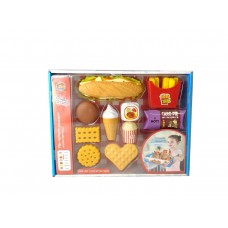SET DE COMIDITAS FAST FOOD HAPPY BURGER SHOP