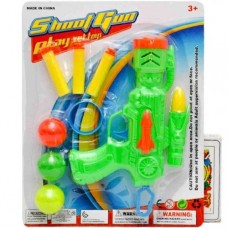 PISTOLA LANZA PELOTAS Y DARDOS SHOOT GUN