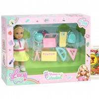 MUÑECA TINY LUCY POP VAMOS A ESTUDIAR