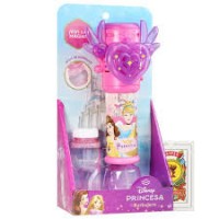 BURBUJERO A PILAS PRINCESAS CON LUZ EN CAJA BURBUJERO A PILAS PRINCESAS CON LUZ EN CAJA