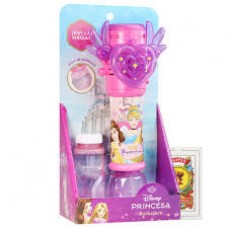 BURBUJERO A PILAS PRINCESAS CON LUZ EN CAJA