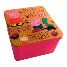 CAJA HERMETICA SANDWICHERA PERSONAJES PEPPA PIG