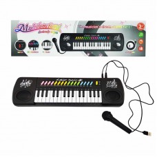 ORGANO ELECTRONICO CON MICROFONO EN CAJA