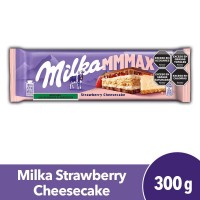 CHOCOLATE MILKA X 300 G MMMAX STRAWBERRY CHEESECAKE
