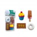 CHIFLEX X 4 COMIDAS DULCES CHANCHY TOYS