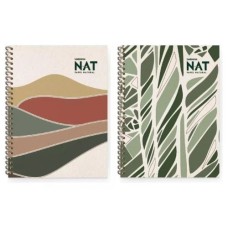 CUADERNO UNIVERSITARIO RAYADO T/D X 100 H LEDEMA NAT PAPEL NATURAL