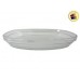 FUENTE DE VIDRIO RIGOLLEAU OVAL FLINT X 2 L