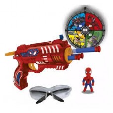 PISTOLA LANZA DARDOS SPIDERMAN TRIGGER DARTS DITOYS