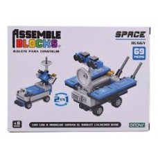 BLOQUES PARA ARMAR ASSEMBLE BLOCKS SPACE NAVES ESPACIALES DITOYS