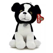 PELUCHE PERRO SENTADO DE RAZA 35 CM